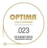 Corda G3 Optima Gold .023w per chitarra acustica, GA023