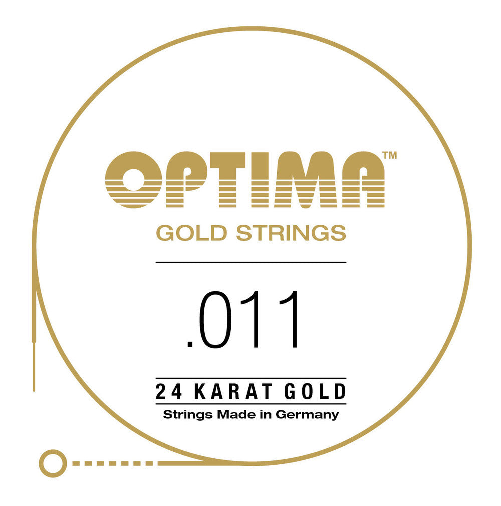 Optima Gold Maxiflex corda H/B2 .011 per chitarra elettrica, GPS011