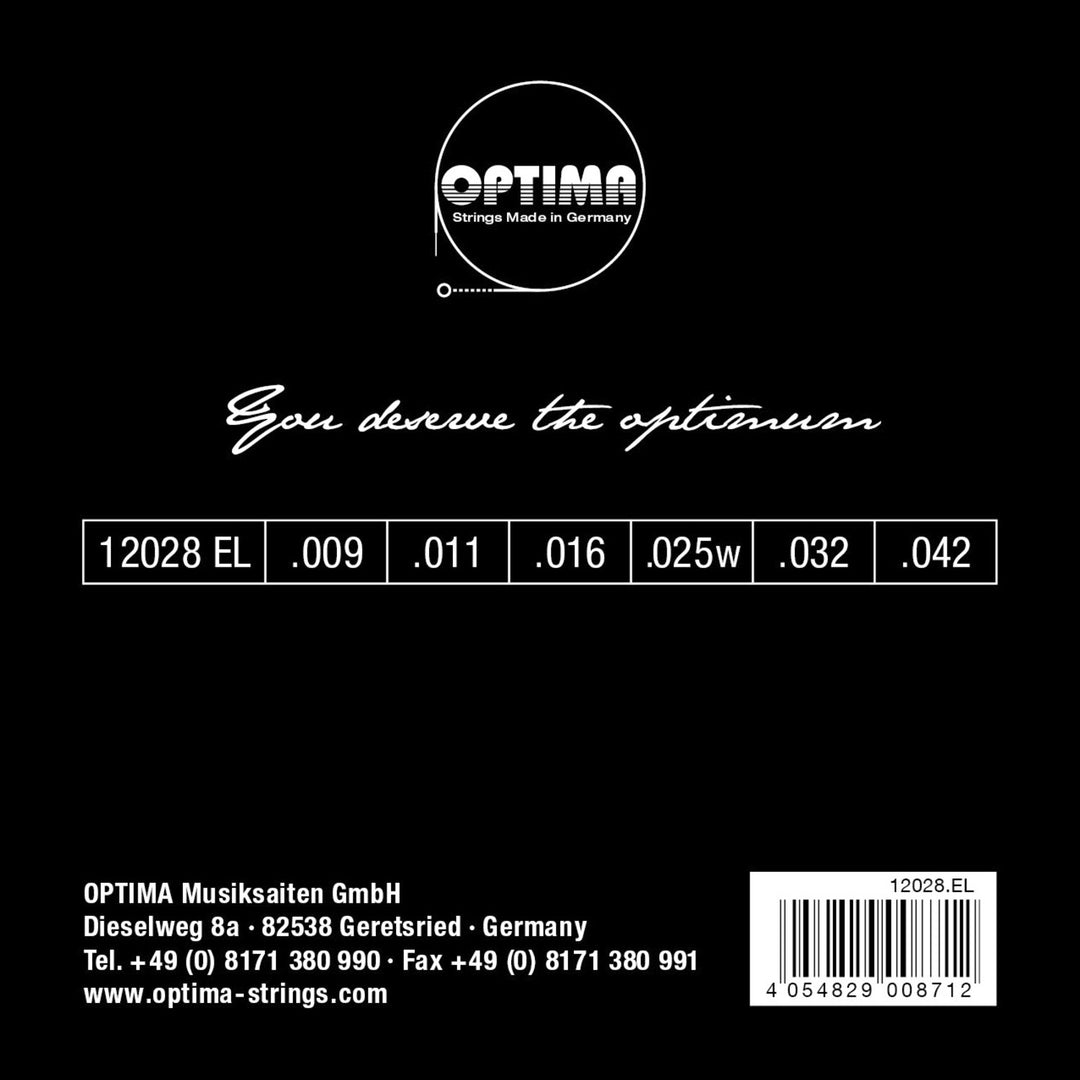 Optima Corde per E-chitarre Corde dorate. Maxiflex - Set (12028 EL)