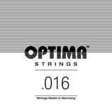 Optima Bronze H/B2 .016 corda per chitarra western, PS016