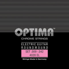 Optima corde per chitarre elettrica Chrome round wound - set (4028EL)