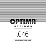 Optima Chrome E6 .046w corda per chitarra elettrica
