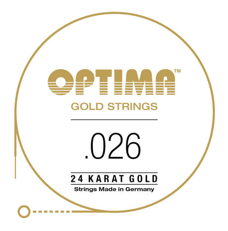 Optima Gold D4 .026w corda per chitarre elettriche, GE026