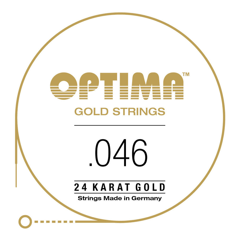 Corda per chitarre elettriche Optima Gold E6 .046w, GE046