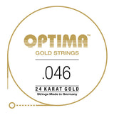 Corda per chitarre elettriche Optima Gold E6 .046w, GE046