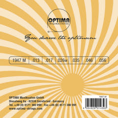 Corde Optima per chitarre elettriche Jazz Swing Chrome Round Wound - Set (1947M)