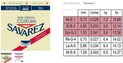 Savarez Corde per chitarra classica Corum New Cristal - Set (500CR)