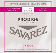 Savarez Corde per Chitarre classiche Prodige 38 Children's Guitar - 3/4-7/8 Carbon (540AS)