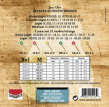 Savarez A130M Bronze corde per chitarra acustica, medium .013 a .055