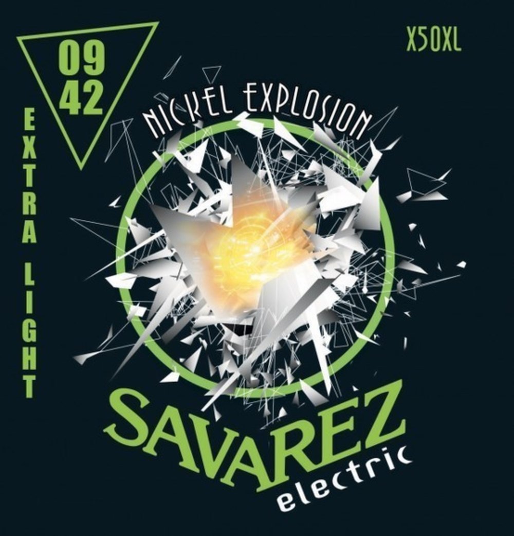 Savarez X50XL Nickel Explosion, extra light .009 a .042