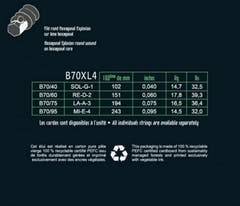 Savarez Corde per basso elettrico Hexagonal Explosion - 4-str. Ex-Light (B70XL4)
