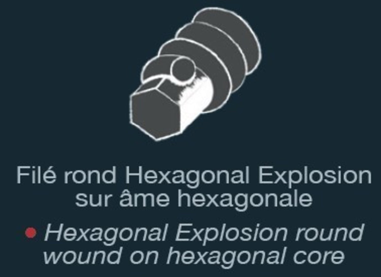 Savarez E-Bass Strings Hexagonal Explosion - 5-str. Ex-Light (B70XL5)