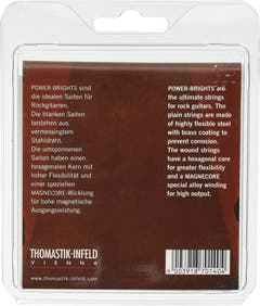 Corde Thomastik-Infeld per Chitarre elettrica serie Power Brights - set 009 heavy (RP109)