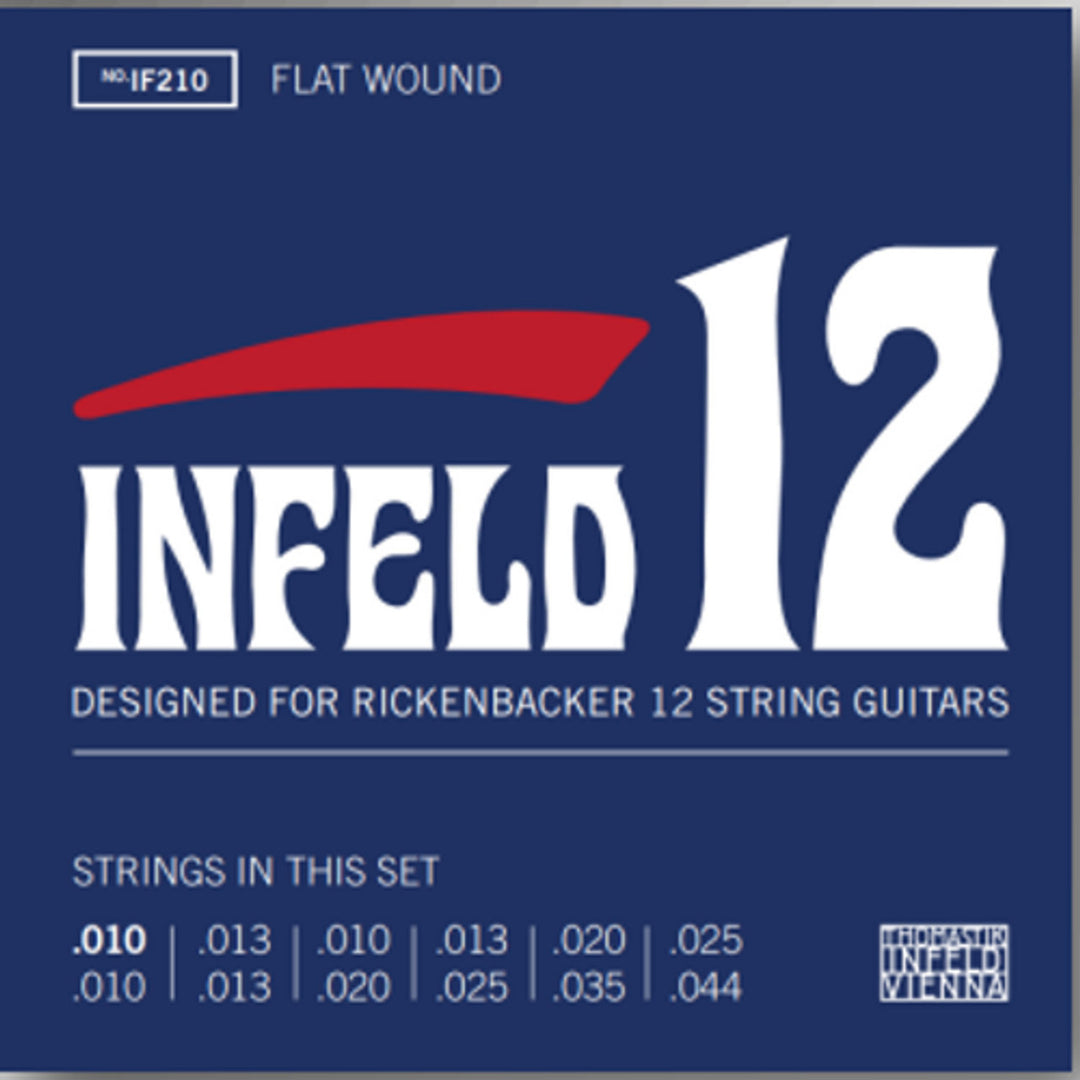 Thomastik-Infeld corde per chitarra elettrica - 12-str. flatwound (IF210)