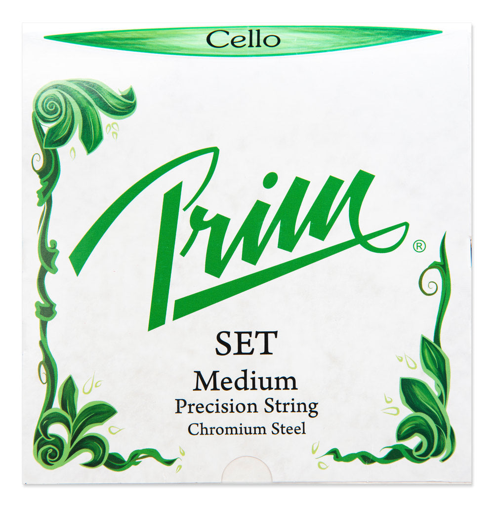 Prim Precision set di corde per violoncello 4/4, acciaio cromato, medium