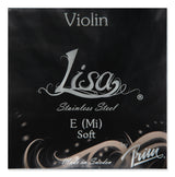 Prim Lisa corda E per violini, acciaio con pallino, soft