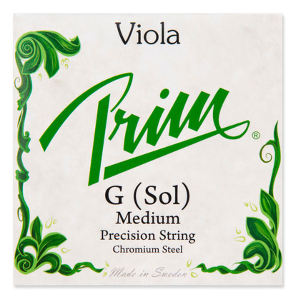 Corda G Prim per viola, acciaio cromato, medium