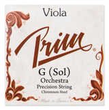 Prim corda Sol per viola, acciaio cromato, orchestra