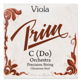 Prim corda C per viola, acciaio cromato, orchestra