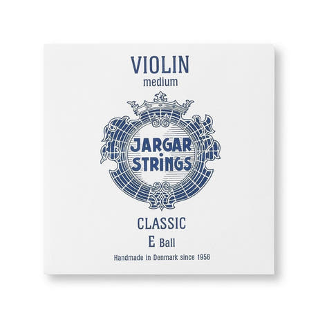 Corda E Jargar per violini, acciaio con pallina, medium