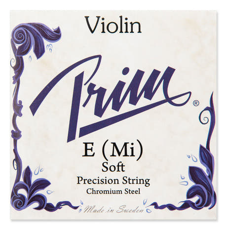 Corda Mi Prim per violini, in acciaio, soft