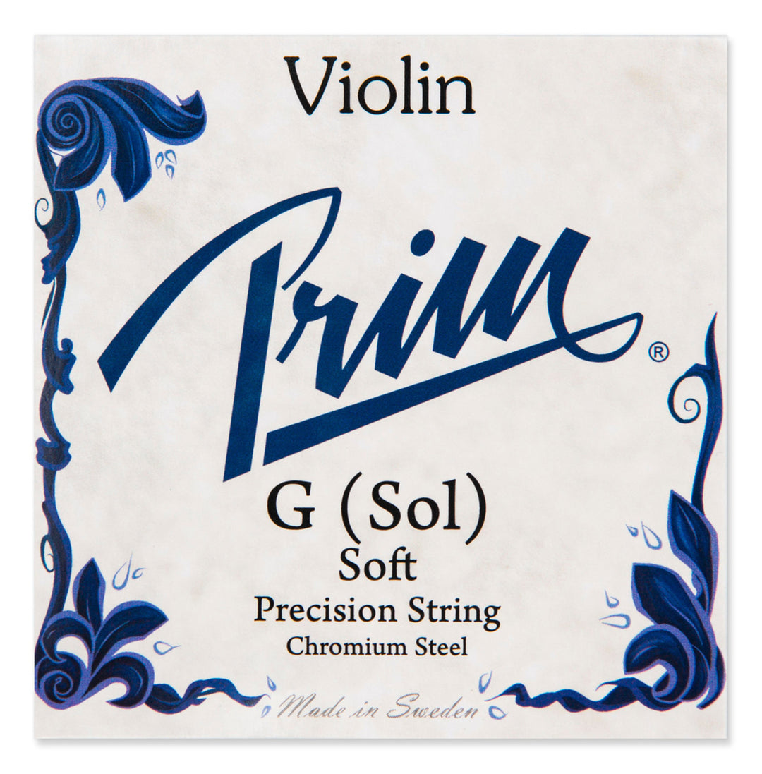 Prim corde per Violini in acciaio inossidabile - G Chrome Steel (Soft)