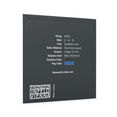 Corde per violini Thomastik-Infeld Dominant Pro - D3 Nylon/Silver (DP03A)