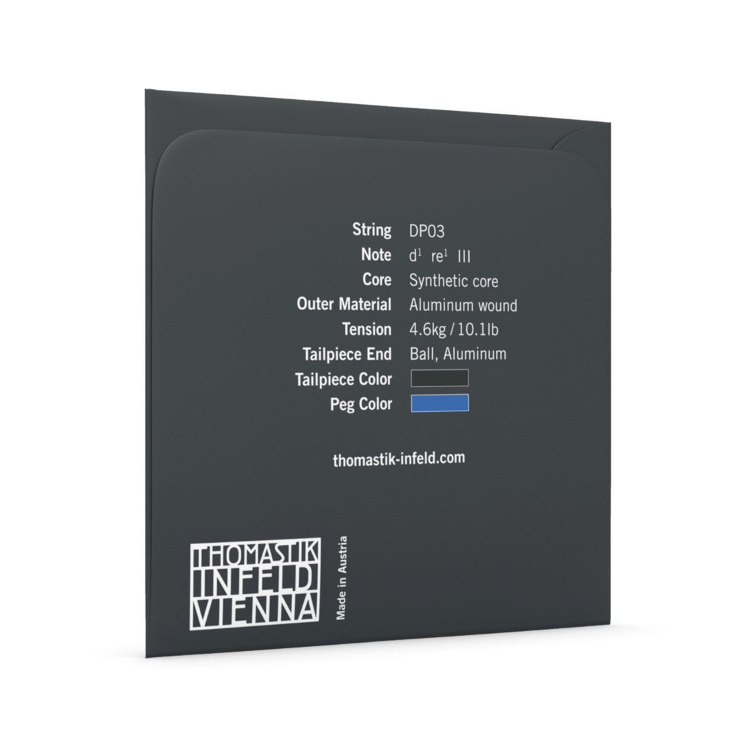 Corde per violini Thomastik-Infeld Dominant Pro - D3 Nylon/Silver (DP03A)