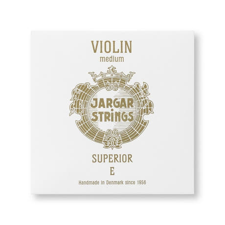 Jargar Superior corda E per violini, acciaio stagnato, medium