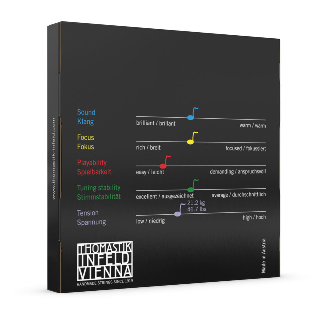Thomastik-Infeld Corde per Violini anima in nylon Dominant - Set alu Strong 4/4 (135st)