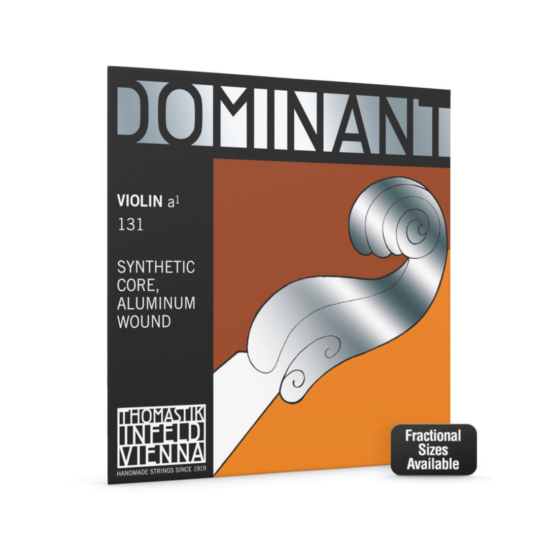 Corde per Violini Thomastik-Infeld Dominant con anima in nylon - A Alu. 1/16 (131)