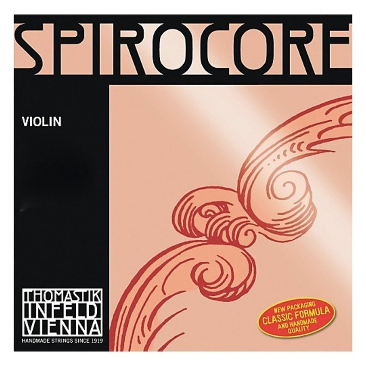 Thomastik-Infeld Violin strings Spirocore spiral core - Soft (S12Aw)