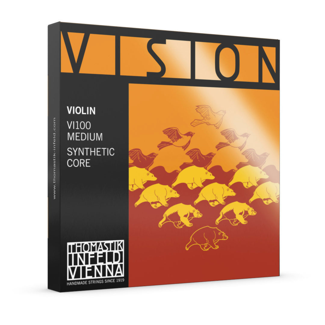 Thomastik-Infeld corde per violino anima sintetica Vision - Medium (VI100)