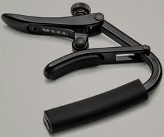 Shubb Capo Standard Capo - Chitarra elettrica, raggio 7.25", black (C4k)