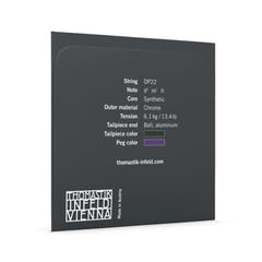 Corde Thomastik-Infeld per viola DOMINANT PRO - D con anima sintetica, cromata (DP22)
