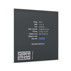 Thomastik-Infeld Corde per Viola DOMINANT PRO - C anima sintetica, Tungsteno/Argento (DP24)