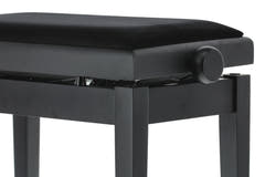 Panchina per pianoforte GEWA Deluxe Autolift - Black opaco