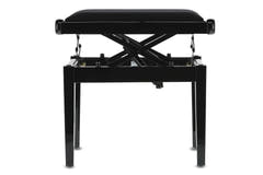 GEWA Panca per pianoforte Deluxe Autolift - Black lucido