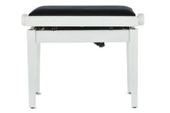 GEWA Panchetta per pianoforte Deluxe Autolift - White opaco