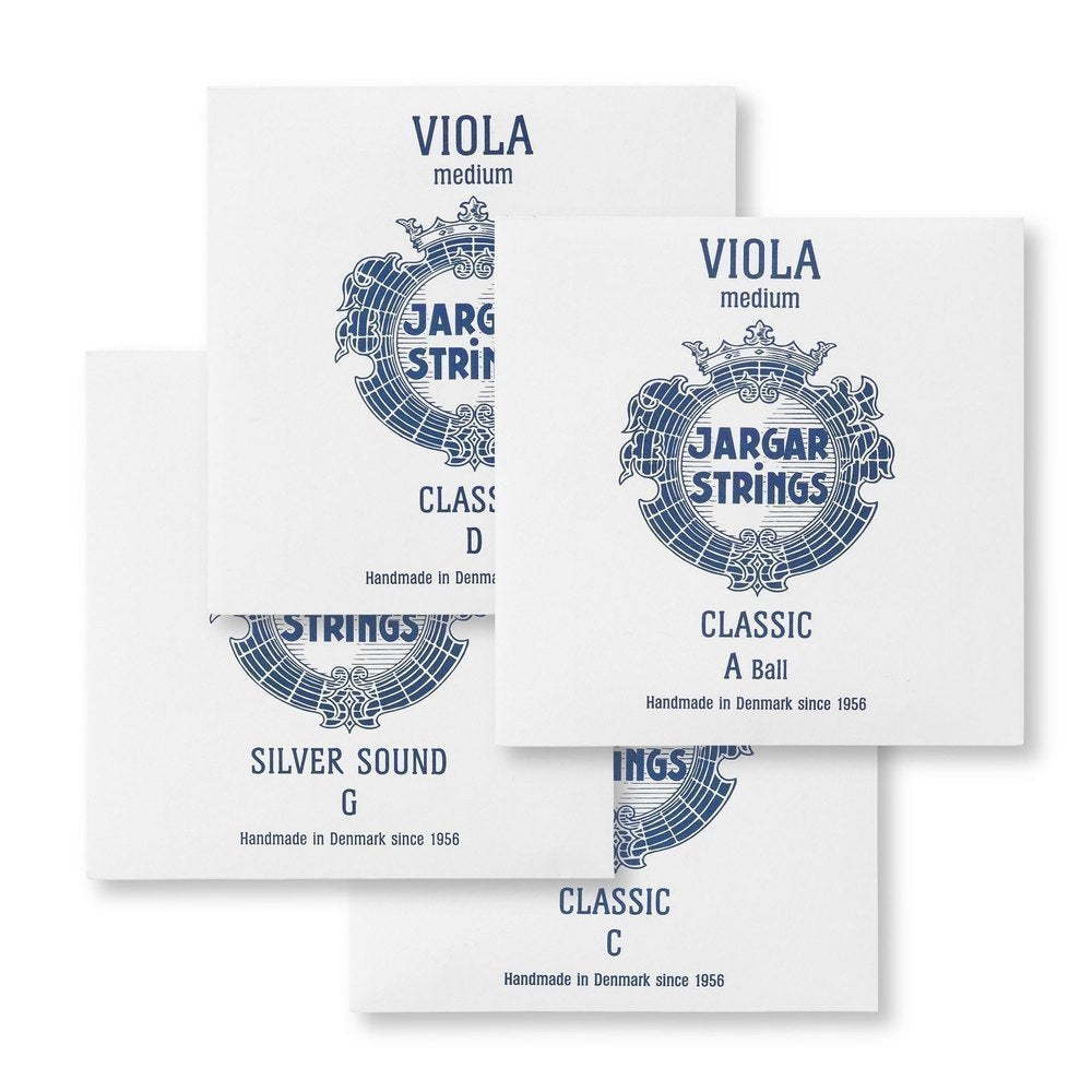 Set di corde Jargar Classic per viola, acciaio cromato, dolce