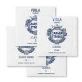 Set di corde Jargar Classic per viola, acciaio cromato, dolce