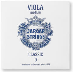 Jargar Classic corda D per viola, acciaio cromato, medium