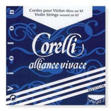 Corelli Violin strings Alliance Vivace - Medium 804M