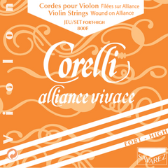 Corde per Violini Corelli Alliance Vivace - Forte 800F