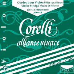 Corelli Corde per Violini Alliance Vivace - Medium-light 800MLB