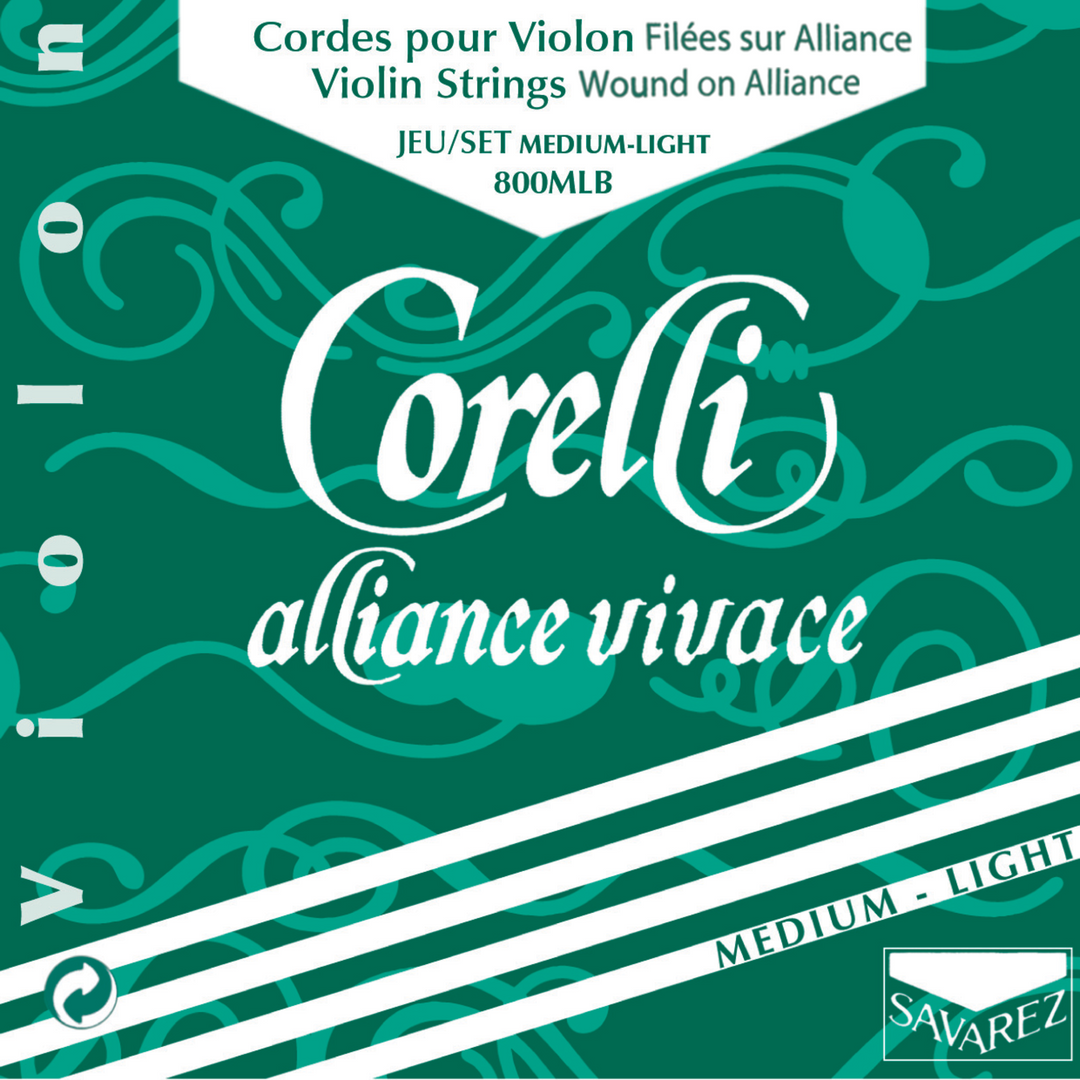 Corelli Corde per Violini Alliance Vivace - Medium-light 800MLB