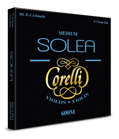 Corelli corde per Violini Solea - Set E estremità ad anello (600M)