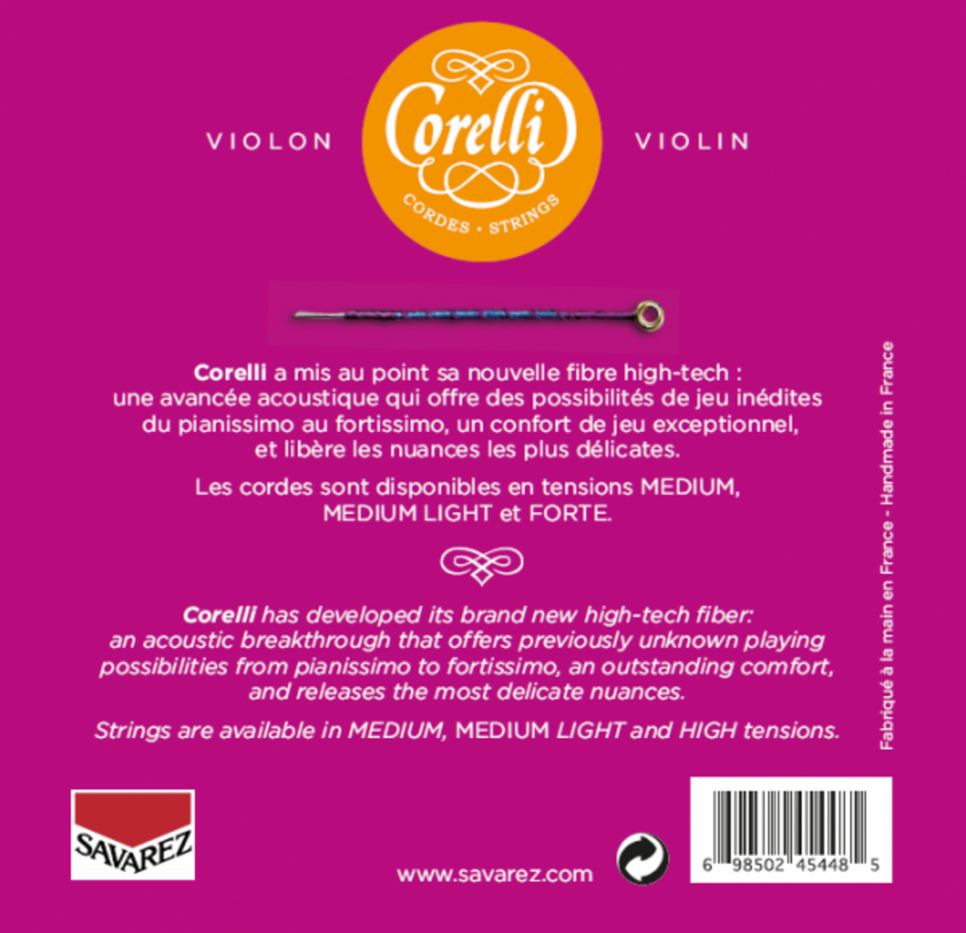 Corelli corde per Violini Cantiga - Forte (900F)