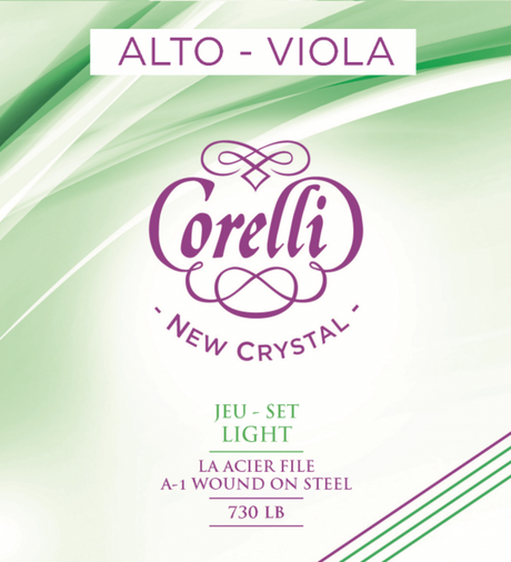 Corde Corelli per viola New Crystal - Light (730LB)