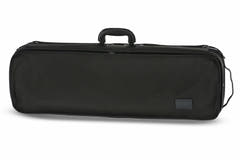 GEWA Liuteria Atlanta custodia per violino 4/4, peluche blu con motivo a diamante
